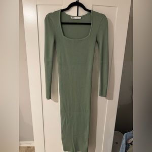 Zara ribbed dress.